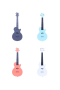 Renkli Ukulele Seti